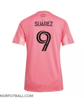 Billige Fotballdrakt Inter Miami Luis Suarez #9 Replika Hjemmedrakt Dame 2025-26 Kortermet